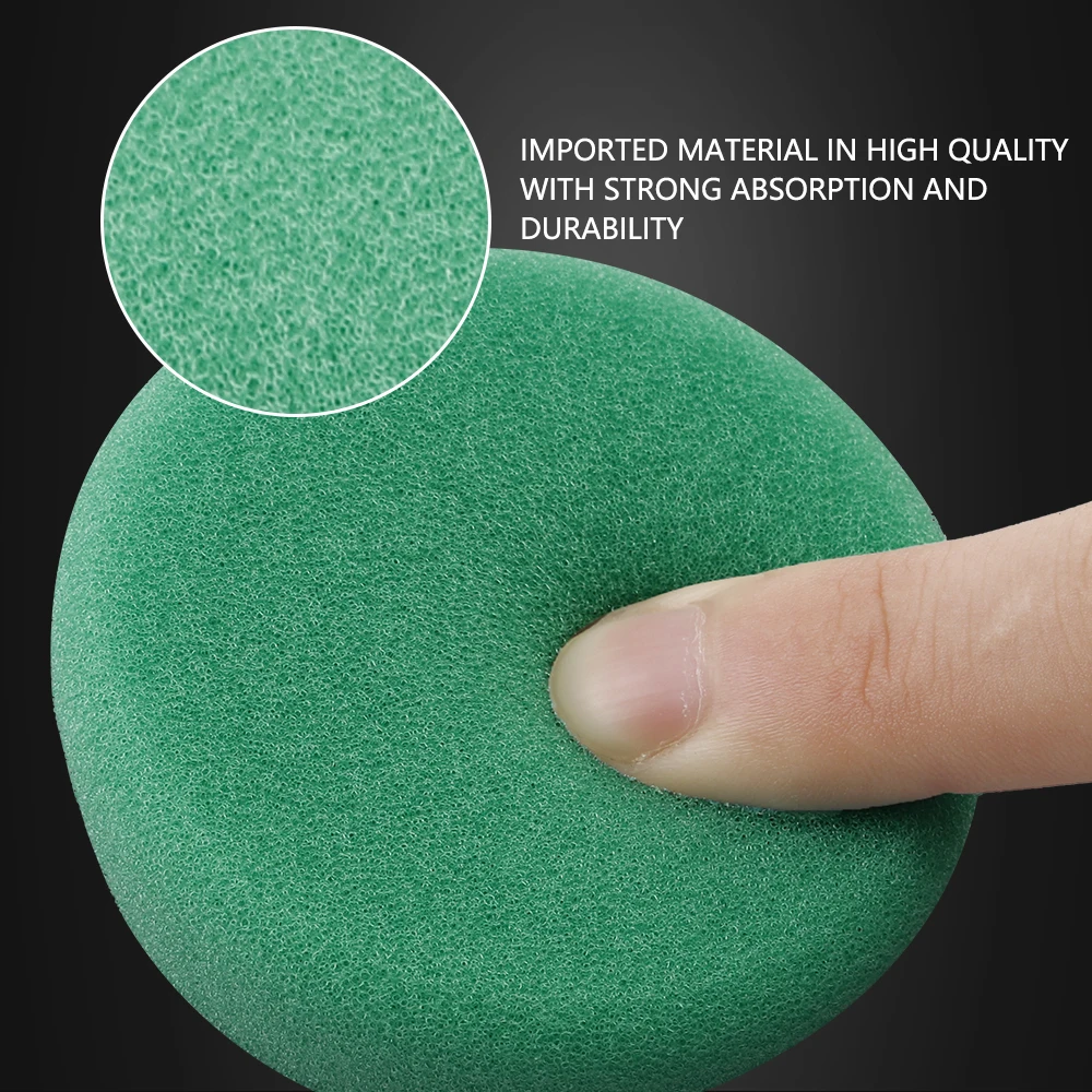 SPTA 1.5 Inch (40mm) / 2 Inch (50mm) Mini Polishing Sponge Wool ing Pads Set Car Foam Detail Kit for Small Area Waxing