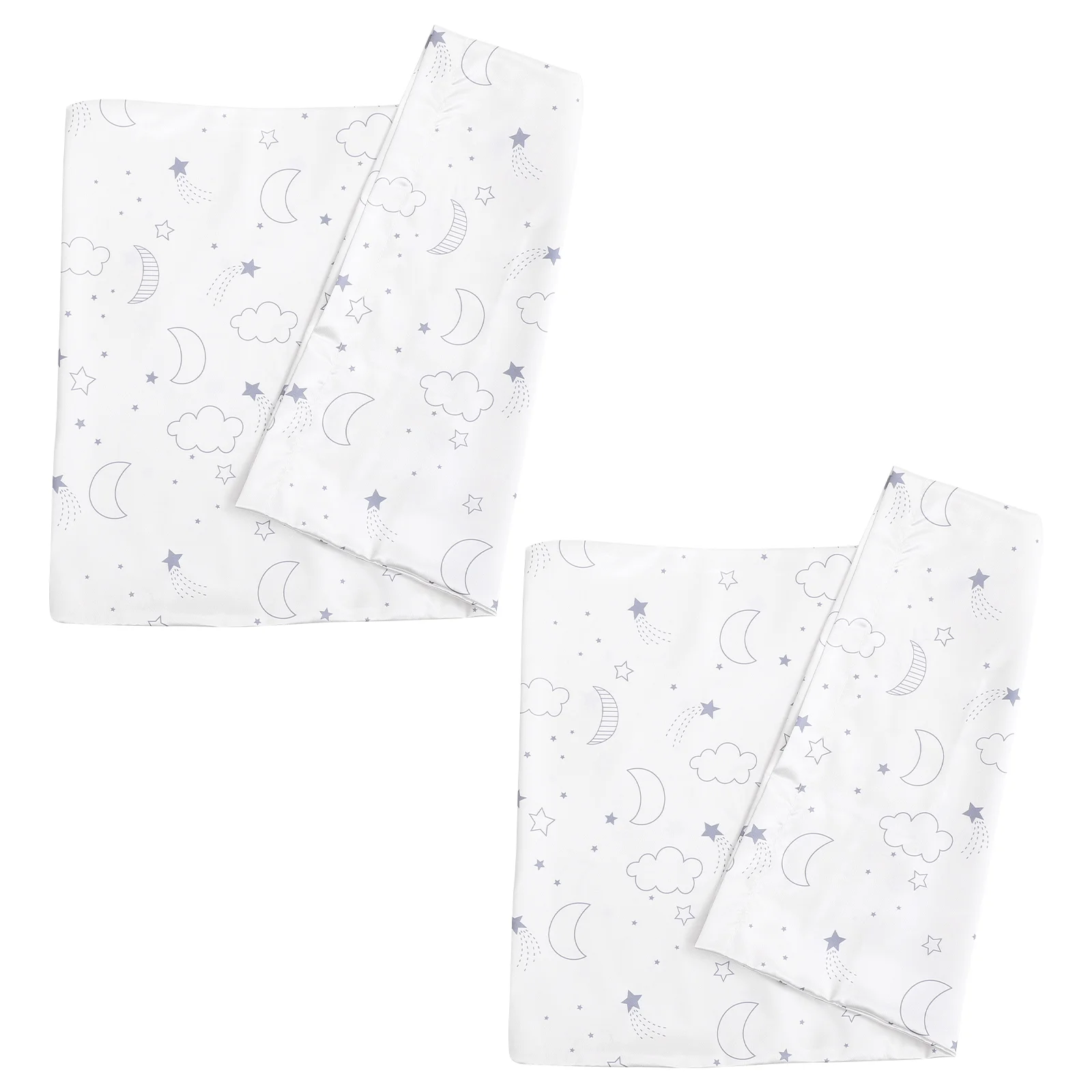 

2 Pcs Children Pillow Case Travel Cover The Clouds Toddler Pillowcase Polyester Cases