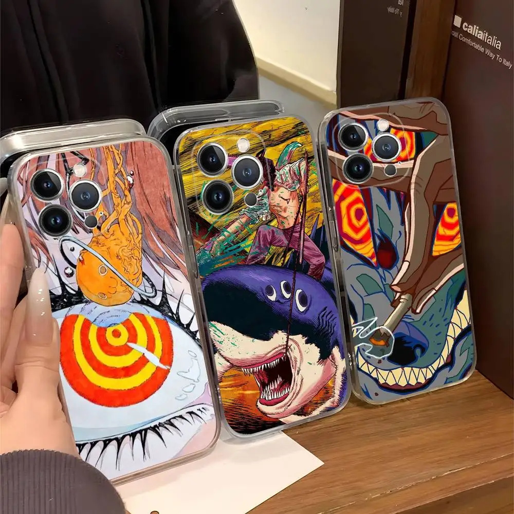 Power Chainsaw Man Protective Phone Case - Stylish Armor Cover