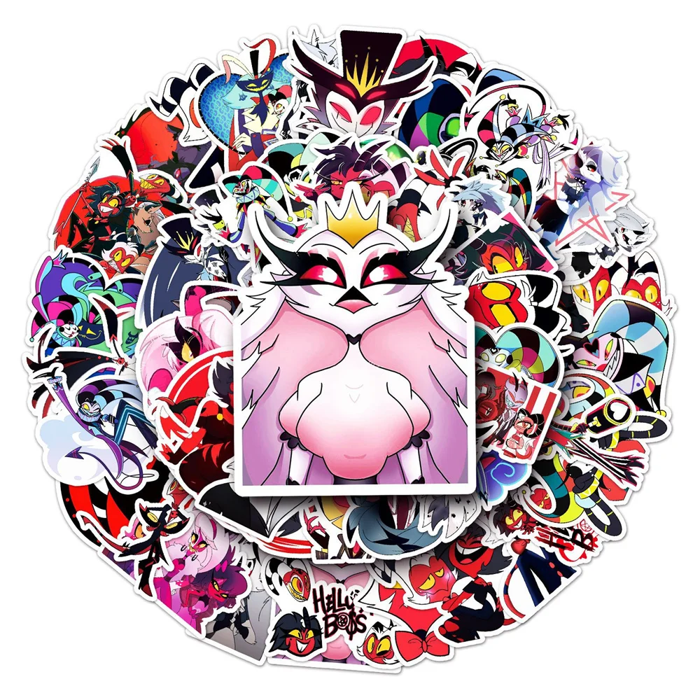 

10/30/50PCS Evil Boss Cartoon Animation Game Graffiti Waterproof Sticker Creative Trend Personality Decal Helmet GuitarWholesale