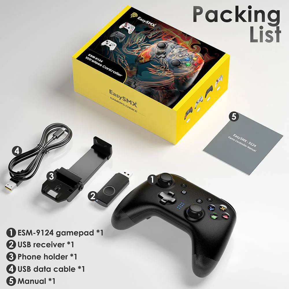 EasySMX   е,   Ʈѷ, ٵ ġ, PC ǻ,  , ȵ̵, iOS ȣȯ