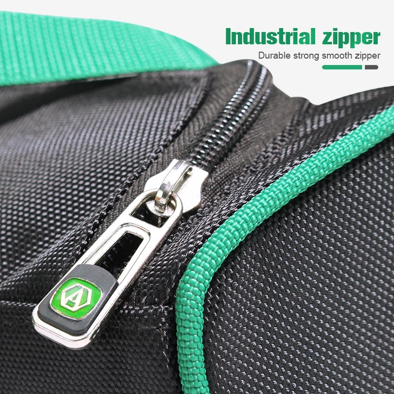 LAOA Portable Tools Storage Bag 1680D Oxford Canvas Waterproof Handbag Screwdriver Bag Cylindrical Thicken Tool Bag 4