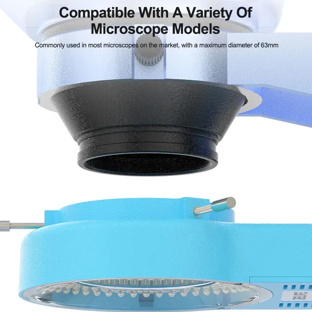 إضاءة ميكروسكوب RELIFE RL-033M (عدد 144 ليد) – تركيز عالي وتوصيل USB 3