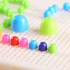 296PCS Mushroom Nail DIY Handmade Toys Children's Montessori Educational Toys Intelligent 3D Puzzle Game Jigsaw Board Gifts 4