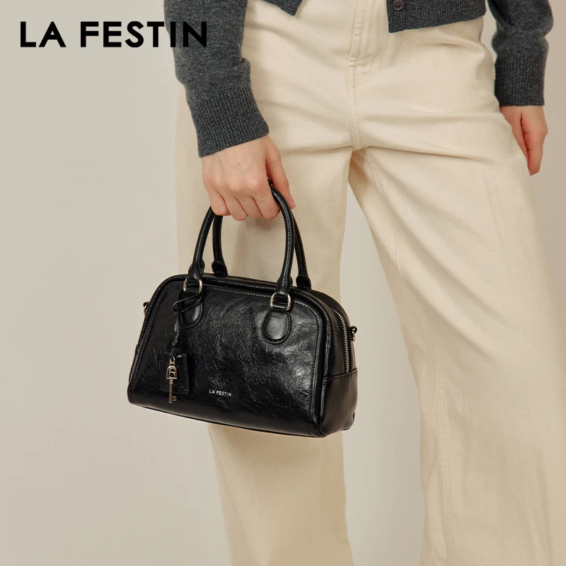 Shoulder Bag Leather Handbag LA FESTIN Original for Women