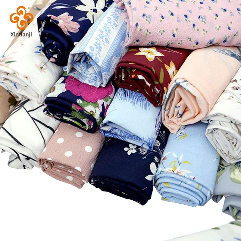 인쇄 된 꽃 파리 바느질 여자 드레스와 블라우스에 대 한 외부 쉬폰 원단 50x15를 통해 볼 수 없습니다 0 센치메터/개 TJ8618