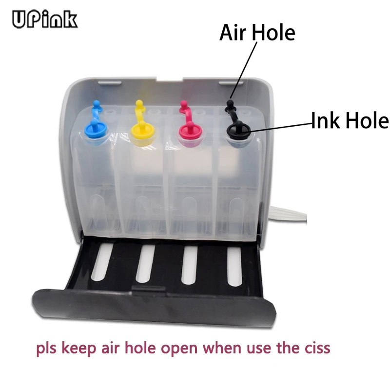 603 212 빈 CISS 잉크 공급 시스템 epson XP-2150 XP-2155 XP-3150 XP-3155 XP-4150 XP-4155 WF-2835 WF-2850 칩 없음