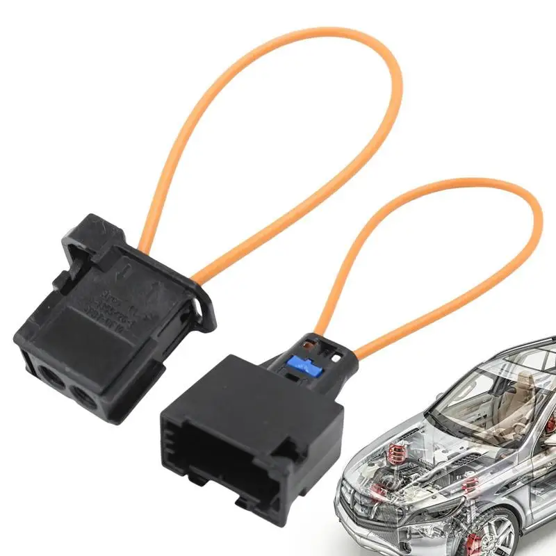 

MOST Fiber Al Bypass Male Adapter Cable ForBMW Mercedes Adapter Diagnostic Cable Tester Fiber Al Cable