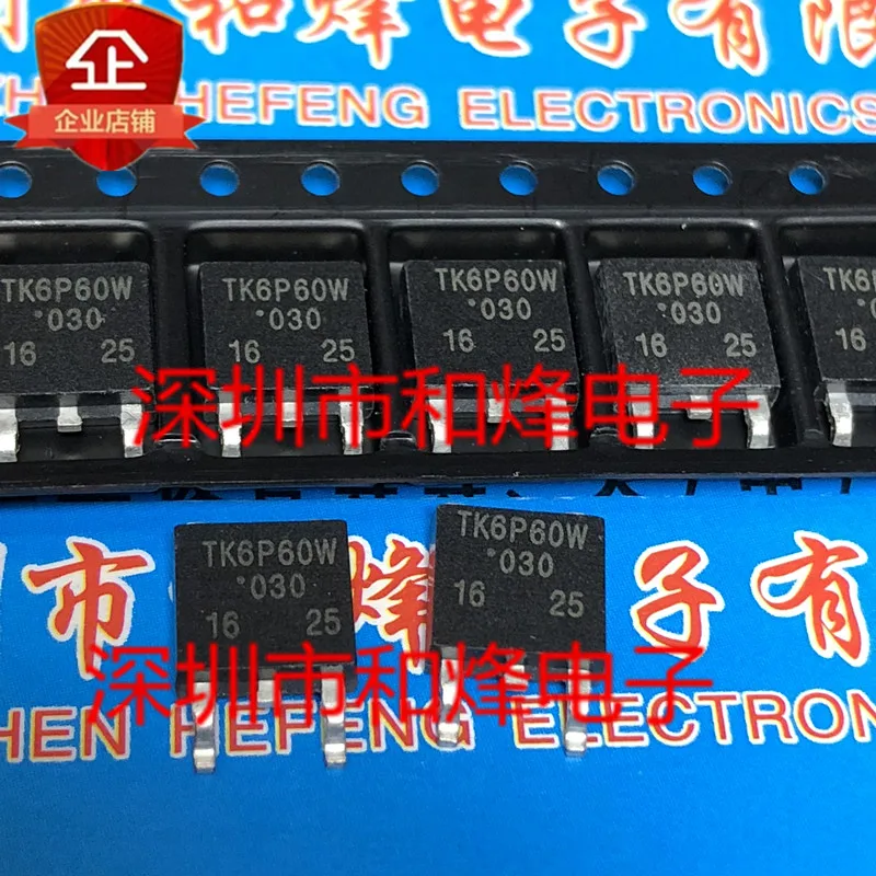 5PCS-10PCS K6P60W TK6P60W TO-252 600V 6.2A NEW AND ORIGINAL ON STOCK