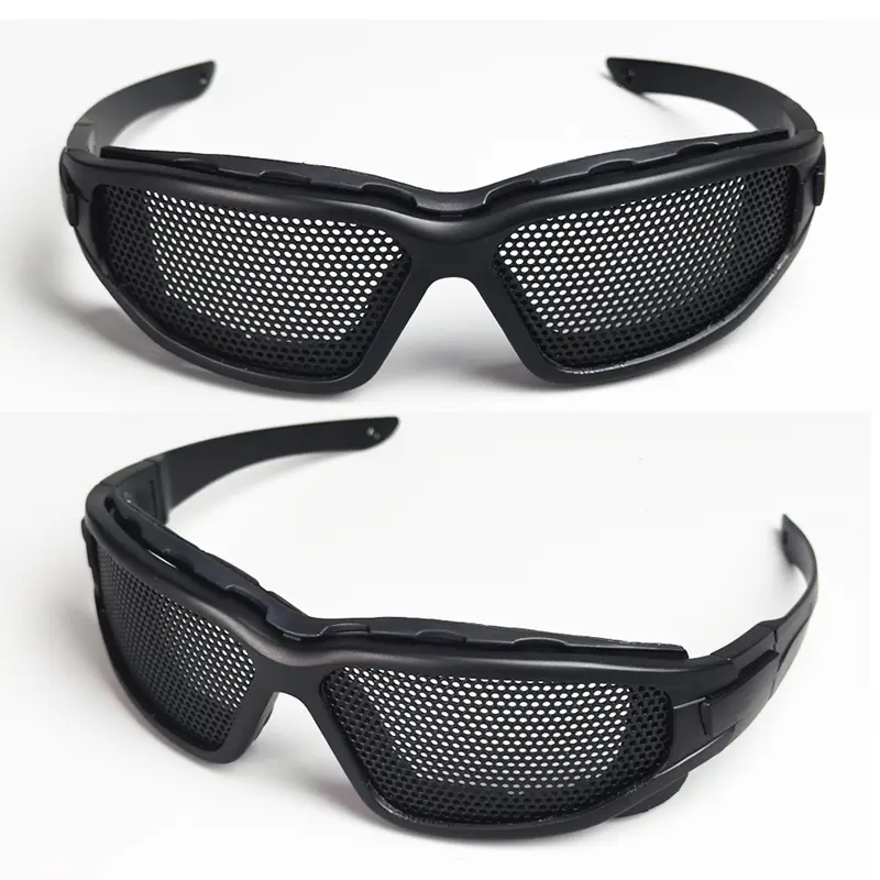 Tactical Glasses Military Goggles Shooting CS Sports Glasses Paintball Hunting Steel Mesh Anti Impact Safety Protective Goggles - Image 2