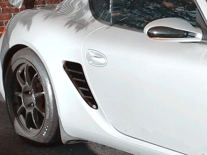

Fit For Porsche Carbon Fiber 2006-2012 boxster S 987 Side Air Vents 1 pair