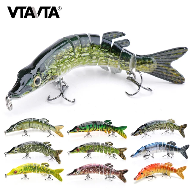 Fishing Lure Joint Swimbait Bait  New Multi Jointed Fishing Bait -  Artificial Pike - Aliexpress