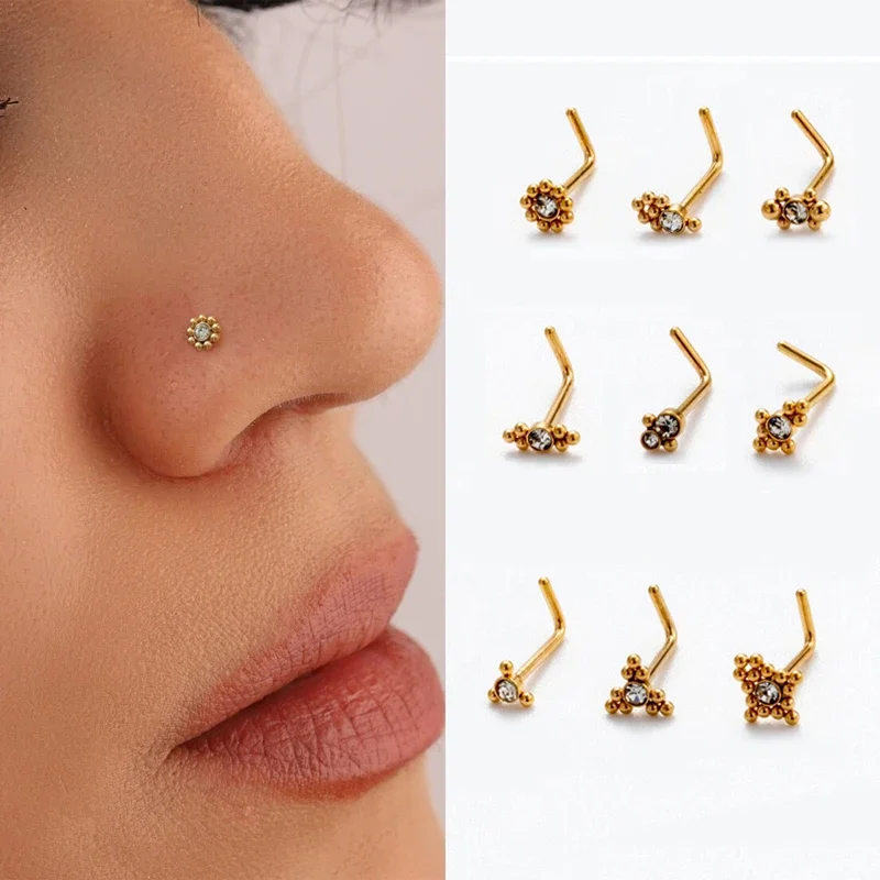Sterling Silver Nose Ring Hoop 8mm 10mm Small Thin Piercing Stud Body  Jewellery | eBay