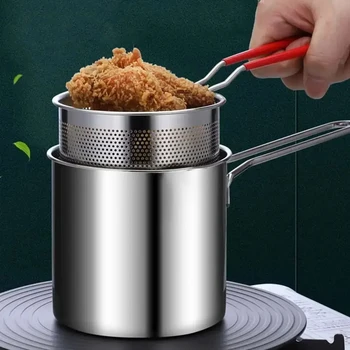 Stainless Steel Fryer With Basket 1