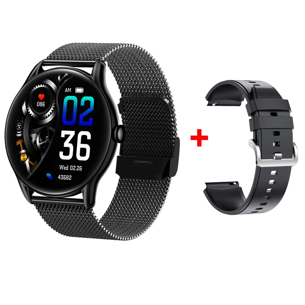 Smart Watch Women 1.32 inch 360*360 HD Screen Smartwatch Men Heart Rate Blood Pressure Monitor Sport Fintess Tracker for Android 