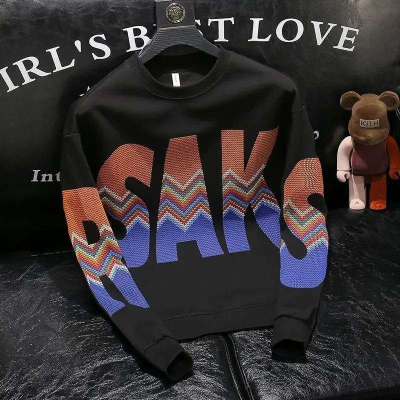 thumbnail image 1 of Sudaderas New Rock Hip Hop Tops gráficos Jersey estampado Ropa masculina Camisetas para hombres Alta calidad Casual Social A Ropa de calle, 1 of 4