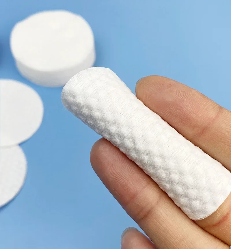 Description Picture 5 of item100-1200PCS Disposable Facial Puff Cotton Pads Makeup Accessories  Remover Practical Face Soft Remover Paper Take off the makeup