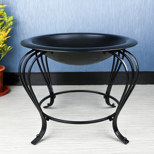 Modern Tűz Gödrök Háztartási Téli Faszén Fűtés Brazier Kültéri Udvar - Image 5