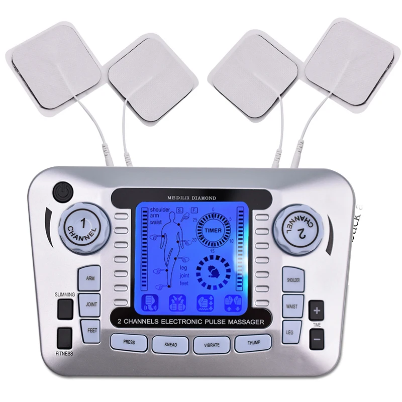 BodyTenneedleElectrotherapyPulseAcupunctureBodyMassagerMeridian