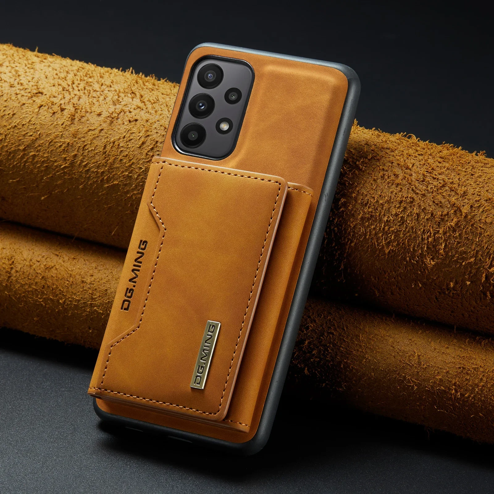 2-in-1 Magnetic Detachable Leather Wallet Phone Case