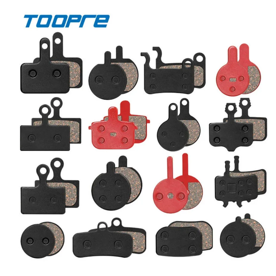 Semi-Metal Mountain Bike Disc Brake Pads Semimetallic Hydraulic Disc Brake Pad Bicycle Brake Pads for Mtb Road Bike E-bike