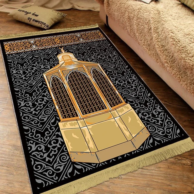 tapis priere islam tapis de salon musulman turc personnalisé de luxe pour  hommes et femmes à