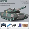 1200mah Rc Tank Tk-24  Lithium Battery  Independently Suspended Load-Bearing Track Better Off-Road Performanc Tank Model Toys 3