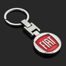 FIAT Emblem Keychain Pendant - Premium Car Keyring Accessory (FIAT)