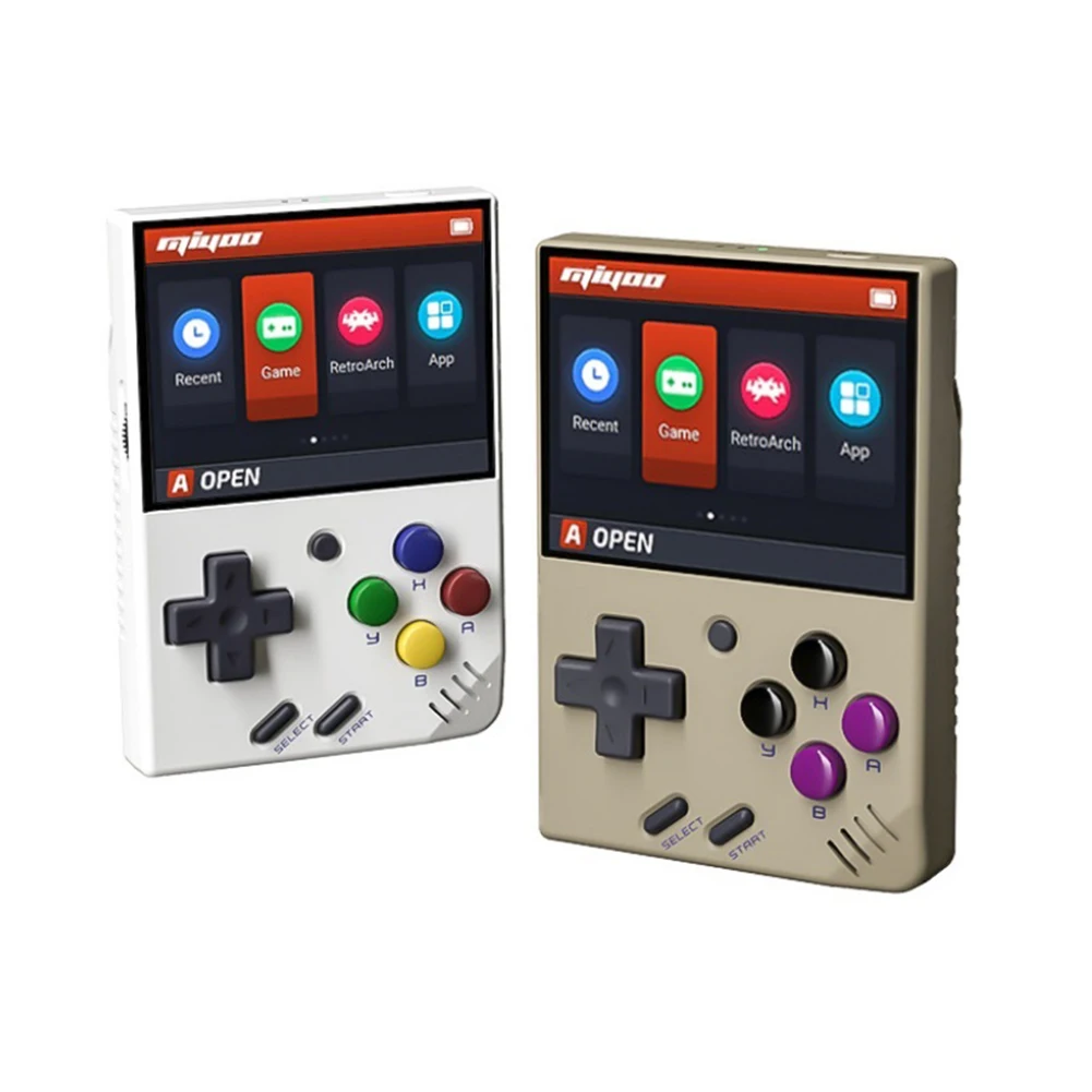 Miyoo Mini Retro Video Game Console Portable Pocket Handheld Gaming Consoles 2.8 Inch Built-In 2500+ Classic Games IPS for Kids