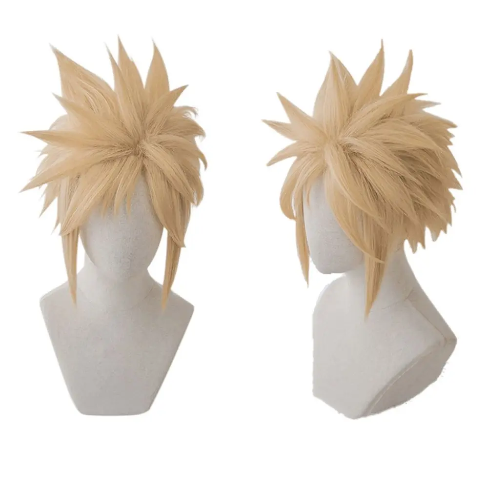 thumbnail image 1 of Disfraz de Cloud Cosplay Final Fantasy 7 para hombre adulto, conjunto de pelucas y uniforme, trajes de juego de rol de fantasía, traje de carnaval de Halloween, 1 of 5