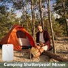 Shower Mirror Fogless For Shaving Mirror For Shower,Unbreakable Deluxe Organic Glasss Makeup Mirror 3