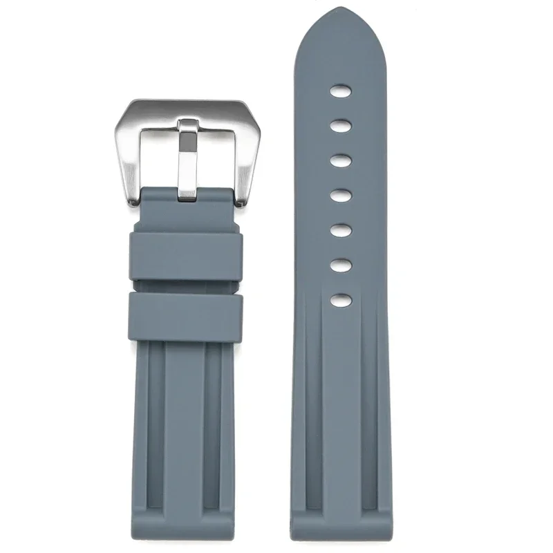 Waterproof Silicone Rubber Strap for Men - Sporty Diving Watch Band Accessories