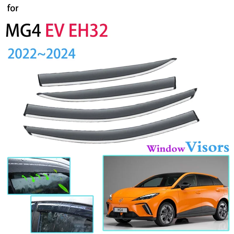 Pour Mg 4 Mg4 Ev Mulan 2023 Voiture Rétroviseur Couvercle Garniture  Protection Autocollant Accessoires - Abs Fibre de Carbone