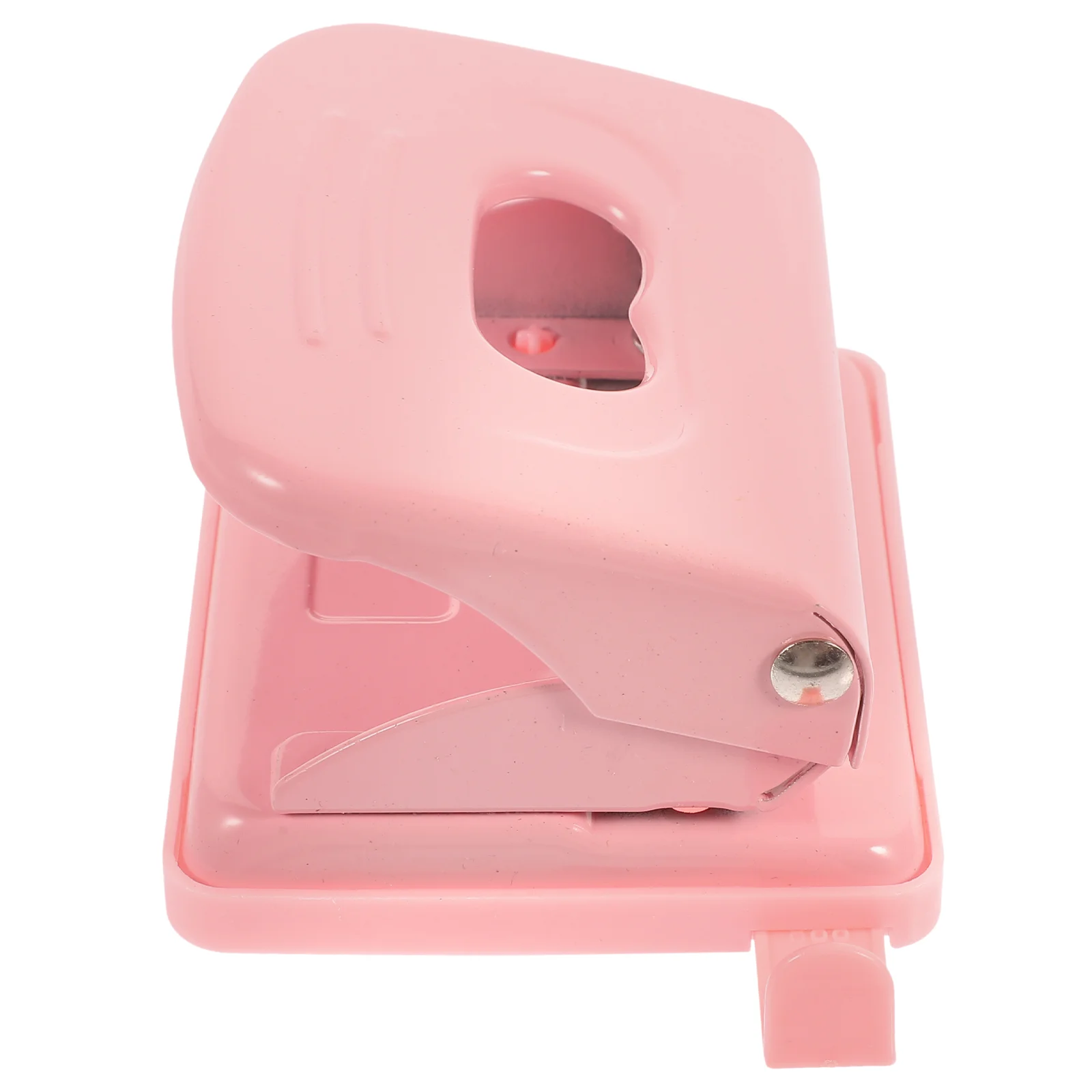 

Manual Rose Gold Stapler Office Mini Tools Decorative Paper Punch Metal Professional Two Hole