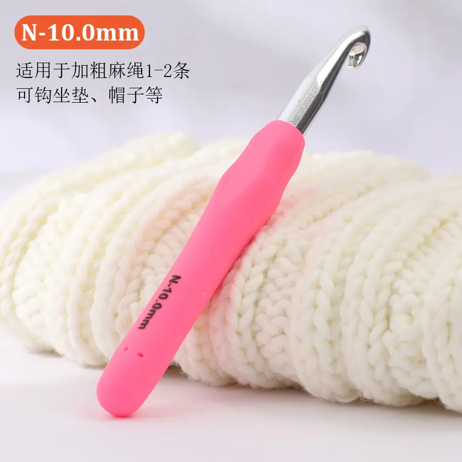 Aluminum Crochet Hook Set for DIY Crafts and Knitting Projects