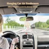 50Pcs/Set Hanging Car Air Freshener 10ml Essential Oil Aromatherapy Diffuser Bottles Empty Glass Perfume Bottles Car Ornament 3