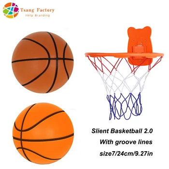 Silent Basketball 2.0 With Groove Lines size 7 1