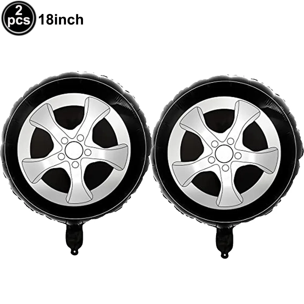 Racing Party Traffic Light Balloons - Aluminum Film Decorations