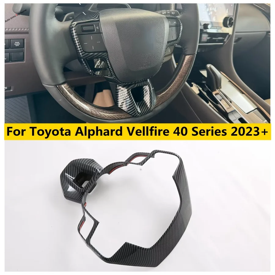 

Декоративная рамка на руль для Toyota Alphard Vellfire 40 серии 2023 2024, аксессуары для интерьера