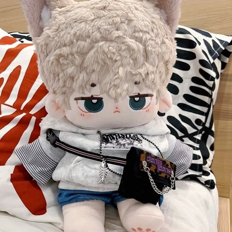 40cm Baby Clothes Dark Night Dawn Set No Attribute Handsome Retro Cotton Doll Clothes 4