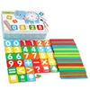Children Arithmetic Stick Sticks Mathematics Montessori Teaching Aids Counting Rod Kids Learning Toys Educational Children Gift 1