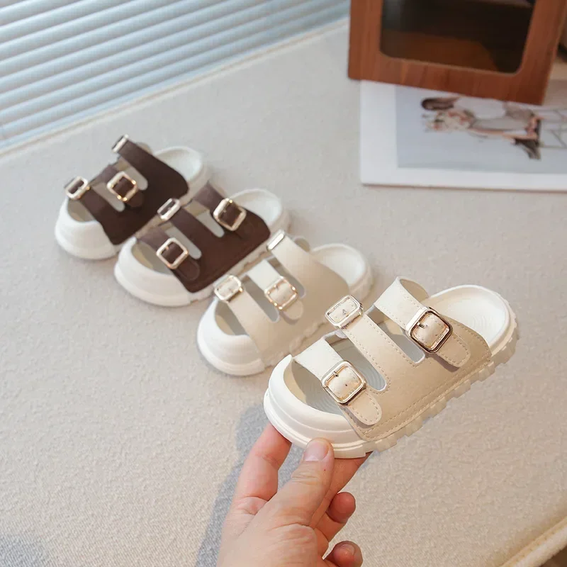 Kids Soft Sole Non Slip Sandals for Beach and Outdoors