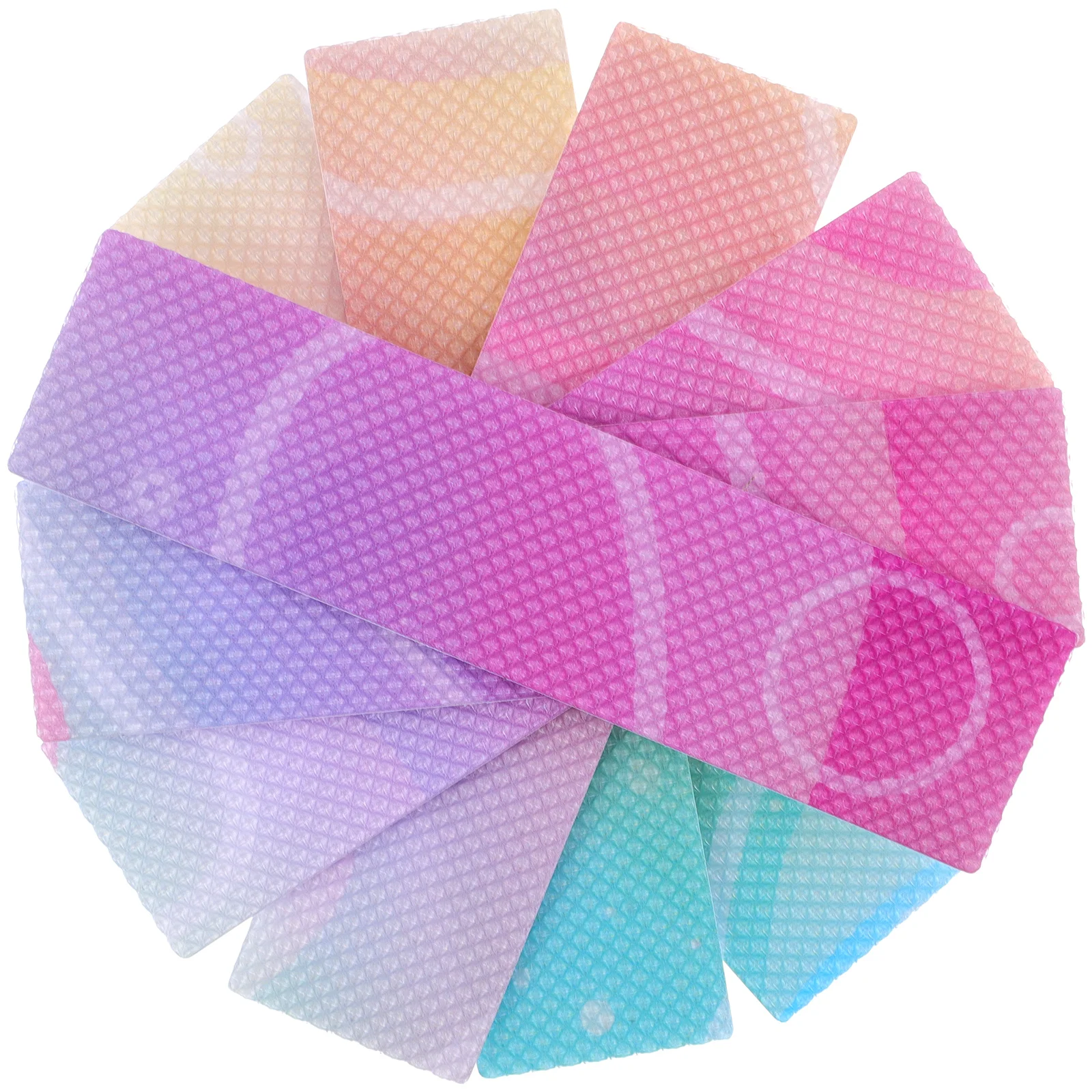 

6 Sheets Decompression Sensory Stickers Colorful Anxiety Relief Strip Decals Pressure Fidget Reducing Decorate