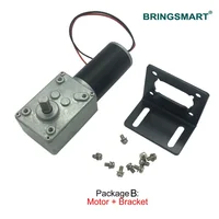 ขายส่ง A58SW31ZY 7-470rpm DC 24v หนอนเกียร์มอเตอร์ 1.6-70kg.cm แรงบิดสูง D เพลา 12v มอเตอร์หมุนตารางประตู Self-lock 3