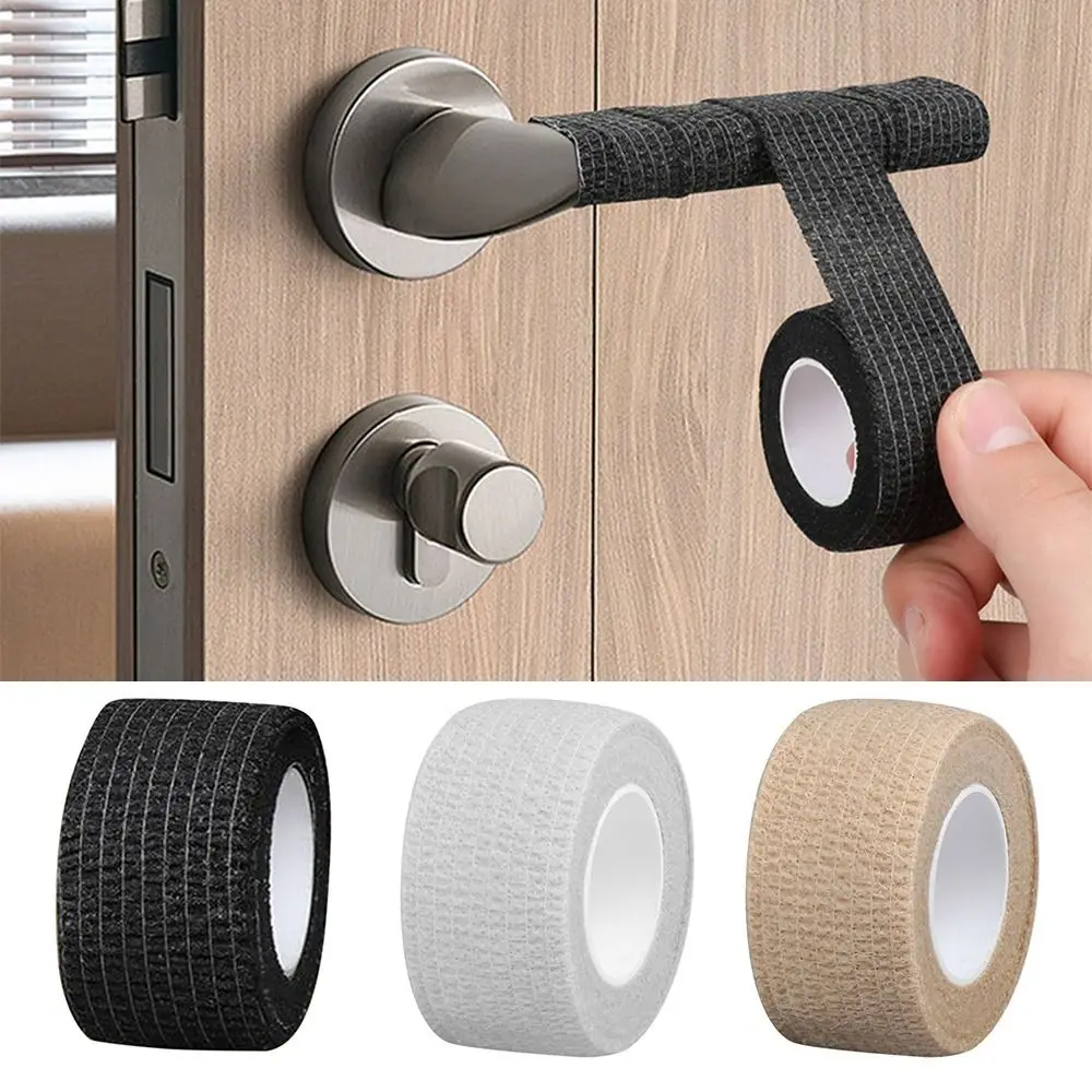 Anti-Slip Door Handle Tape Portable Self-adhesive Anti Collision Door Handle Wrapped Tape Anti-Static Knob Cover for Home