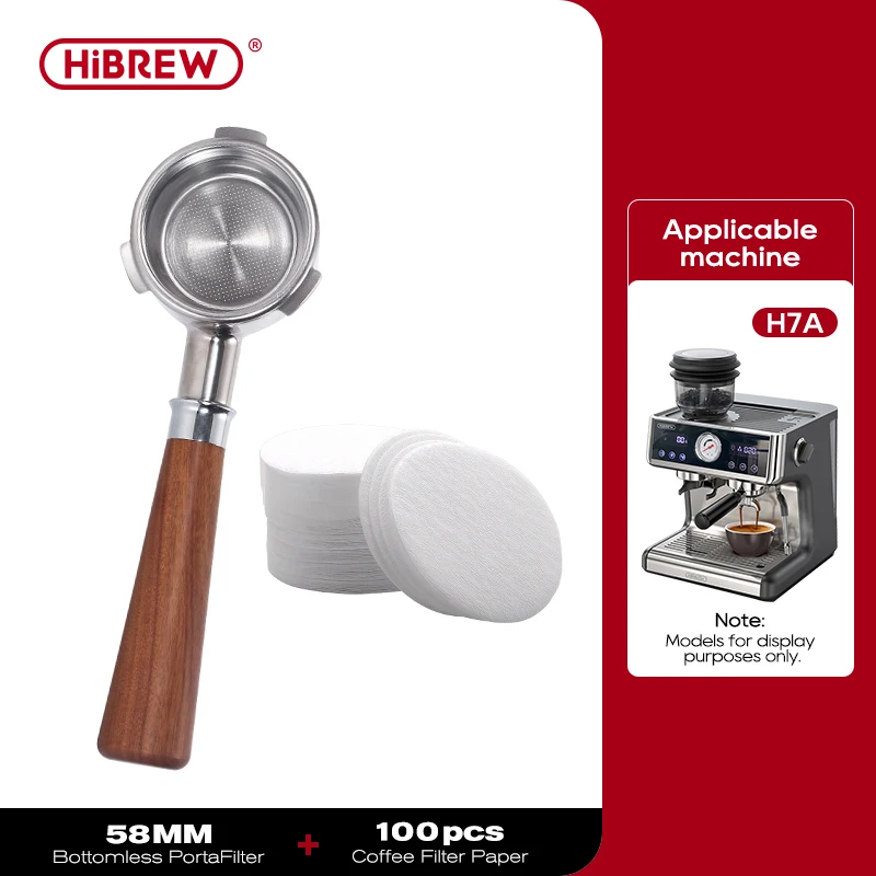 هاي برو بورتافلتر قهوة مكينة اسبريسو 51/58 مم