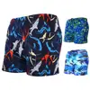 Terrific Swimming Trunks Eye-catching High Elasticity Quick Dry Sharp Printing Swimming Shorts 2