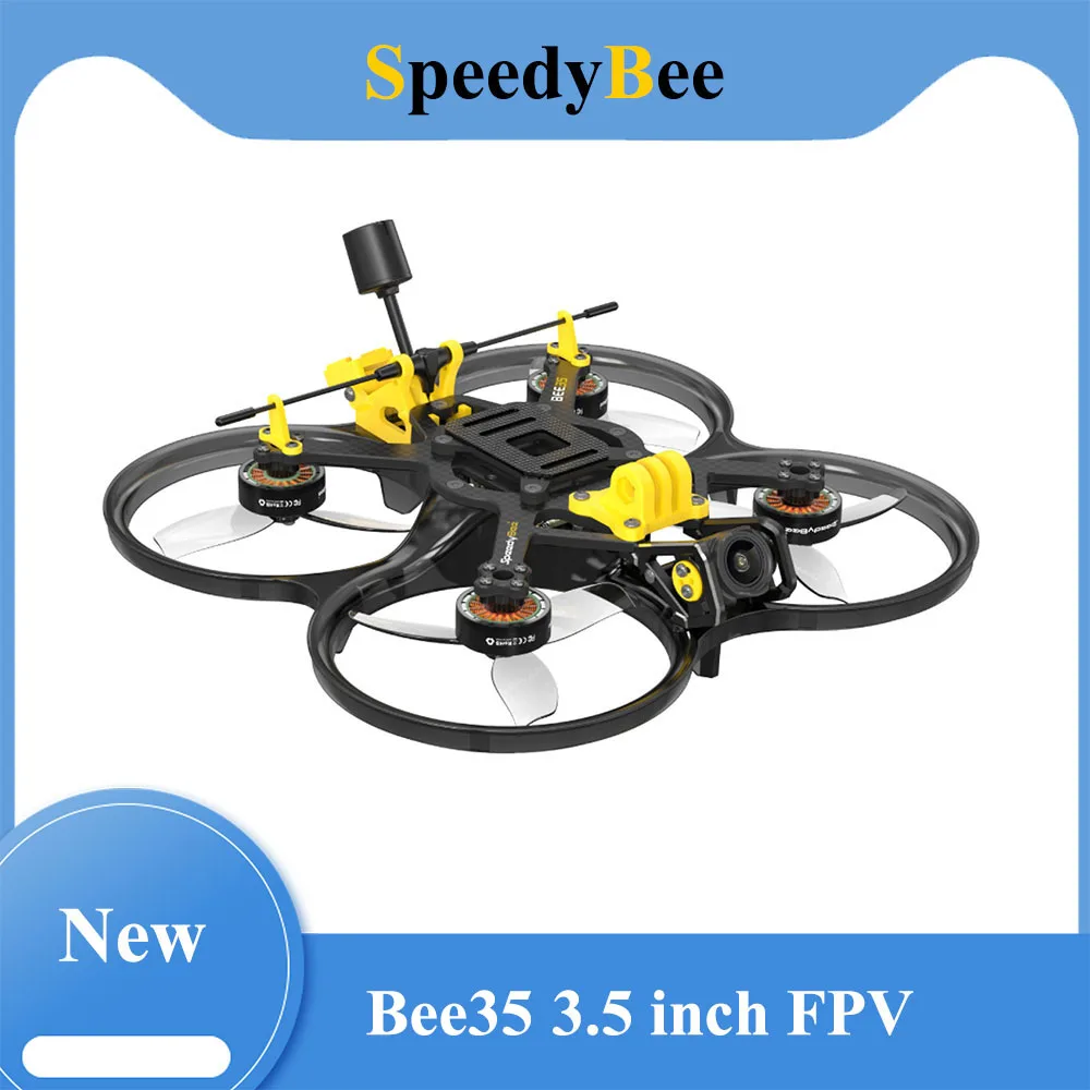 SpeedyBee Bee35 3,5 дюйма с камерой XT800 VTX Runcam Phonix 2 SE V2 TBS Nano ELRS 2,4G FPV Freestyle