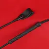 1Pcs Portable PU Leather Equestrian Training Pointer Horse Whip Stage Performance Props Lash Supplies Racing Riding Crop Handle 3