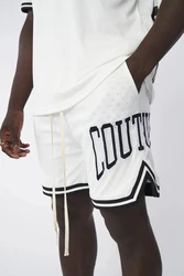 2022 New Gym Shorts Men Training Fitness Sport Shorts Running Men Summer Beach Shorts Workout Quick Dry Jogging Short Pants